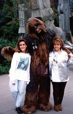 Zelda encontr� a nuestro amigo Chewie saludando a los visitantes