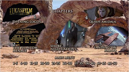 captura del menú del dvd