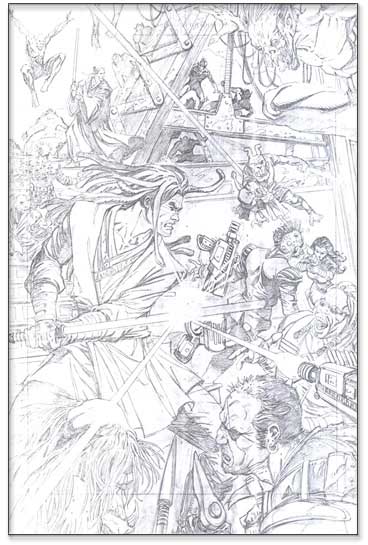 boceto de Jan Duursema