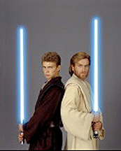 Obi-Wan y Anakin