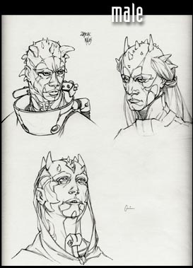 Zabrak - male