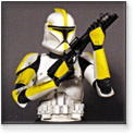 Busto de un Clone Trooper