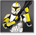 Busto de un Clone Trooper