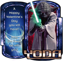 Postales Star Wars de San Valentn