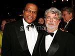 Billie Dee Williams y George Lucas