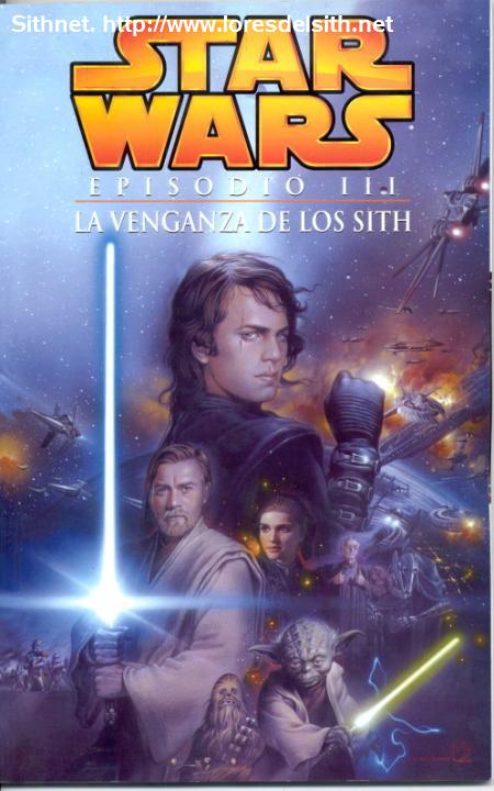 portada del comic del Episodio III