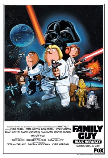 Poster Family Guy Star Wars
