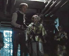 Han Solo entra en el bunker imperial
