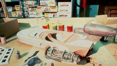 Landspeeder en construccin