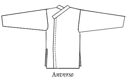 Patrón camisa interior Anakin