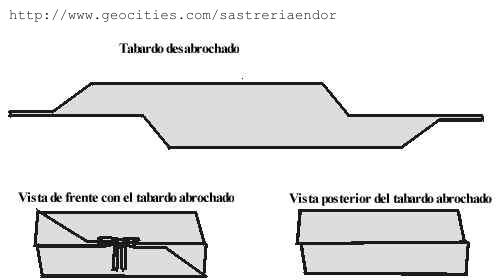 Patrón para el cinturón de Caballero Jedi