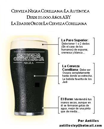 Cerveza negra Corelliana