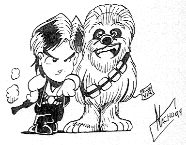 Han y Chewbacca