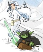 Padme y Yoda  Katie y Grant