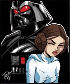 Vader y Leia  Jeff