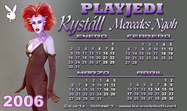 Calendario 2006 (Enero - Abril)