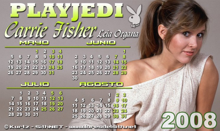 Calendario 2008 (Mayo - Agosto)