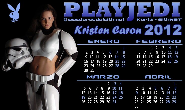 Calendario 2012 (Enero - Abril)