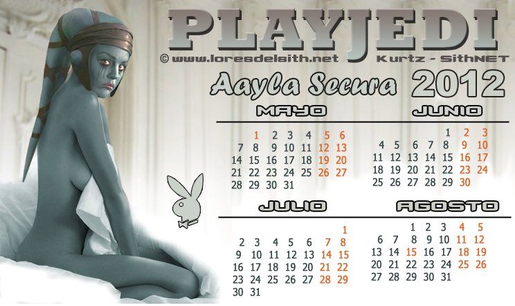 Calendario 2012 (Mayo - Agosto)