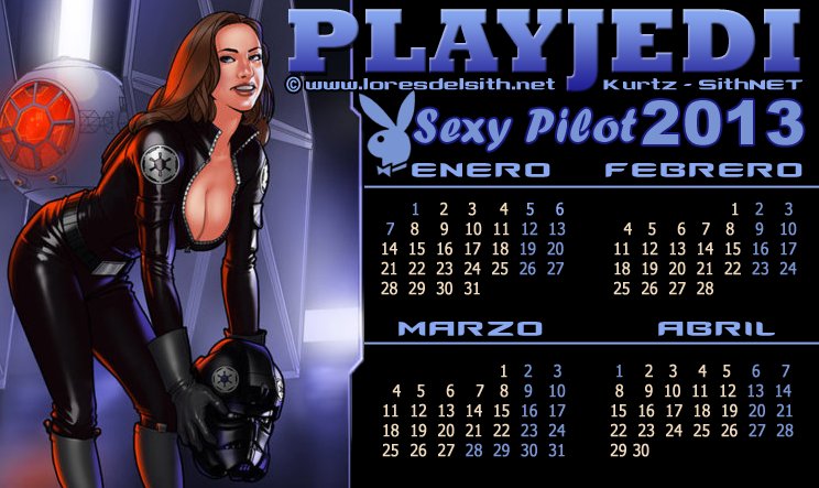 Calendario 2013 (Enero - Abril)