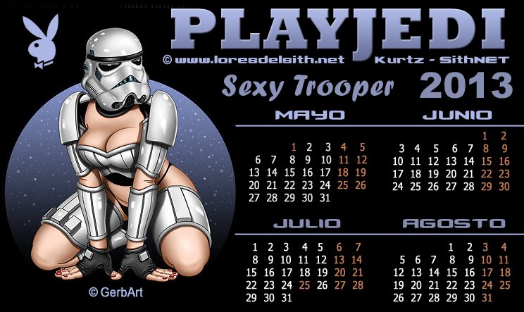 Calendario 2013 (Mayo - Agosto)