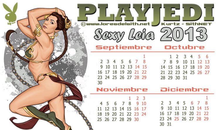 Calendario 2013 (Septiembre - Diciembre