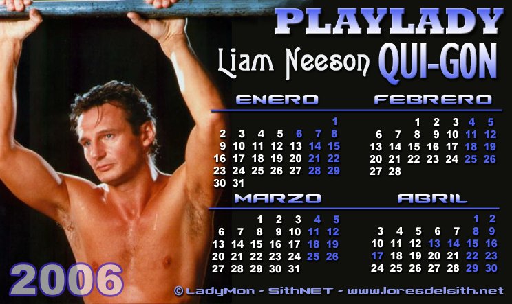 Calendario 2006 (Enero - Abril)