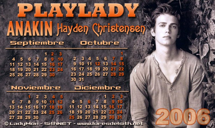 Calendario 2006 (Septiembre - Diciembre)