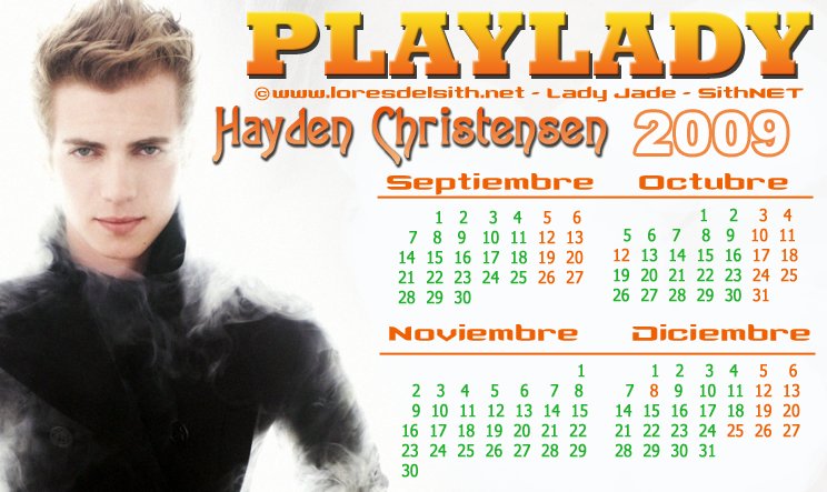 Calendario 2009 (Septiembre - Diciembre)