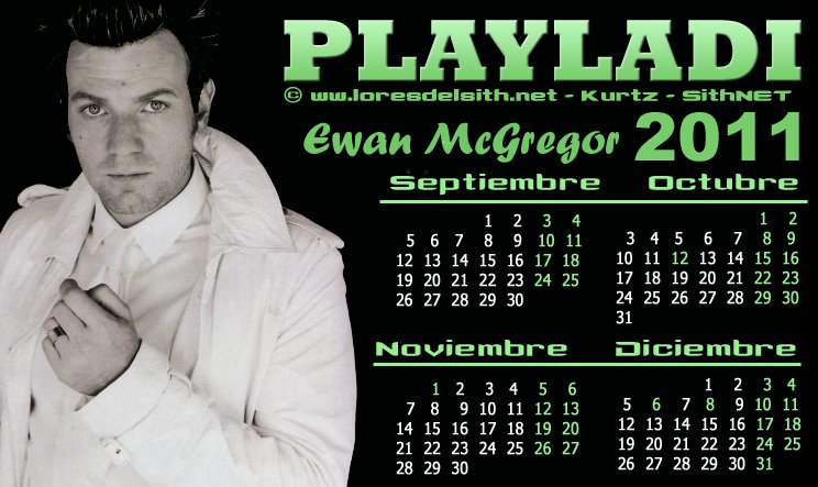 Calendario 2009 (Septiembre - Diciembre)