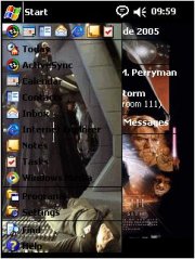 Captura del Tema Episodio III para PDA