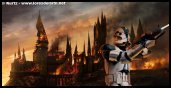 La destrucción de Hogwarts © Coronel Kurtz