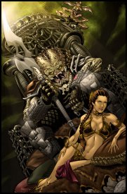 Predator & Leia Slave © Hillman, McKenna y Chu