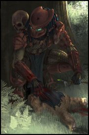 Predator vs Ewoks © Highdarktemplar