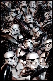 Clones vs Aliens © Robert Shane
