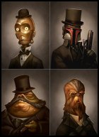 Versión Sherlock Holmes de Star Wars creada por Greg Peltz