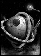 VersiónSteampunk de la Estrella de la Muerte creada por Eric Poulton