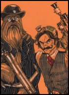 Versión Han y Chewie de autor desconocido
