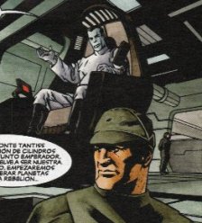 Thrawn en el puente del Quimera