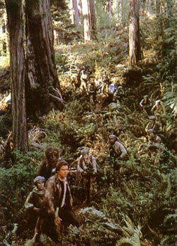 Comando rebelde en Endor