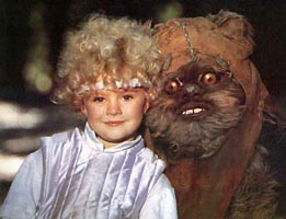 Wicket y su amiga Cindel