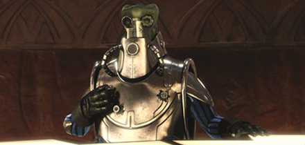 Wat Tambor en la reunin separatista de Geonosis