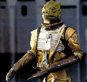 Bossk, uno de los mejores cazarrecompensas de la galaxia