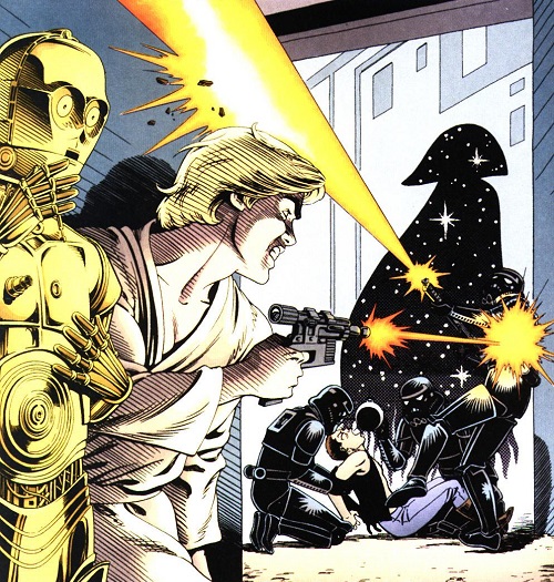 Bemmie fue capturado por Agujero Negro, pero Luke Skywalker le rescató.