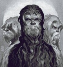 Tres wookiees