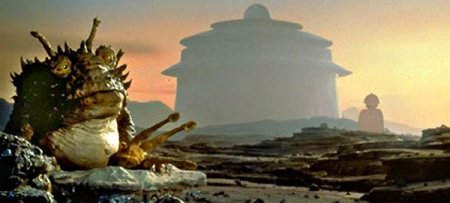 Un Worrt en las inmediciones del palacio de Jabba el Hutt