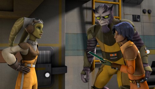 Hera obliga a Ezra y a Zeb a realizar la compra juntos