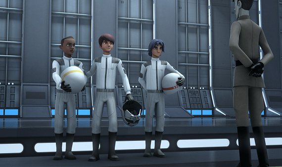 Leonis, Jai y Dev (Ezra) suben los primeros y son felicitados por Aresko