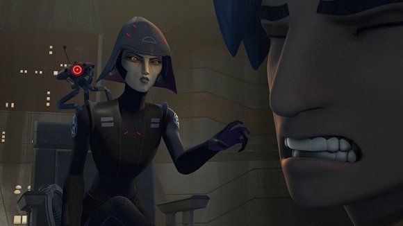 El Séptima Hermana usa la Fuerza para torturar a Ezra