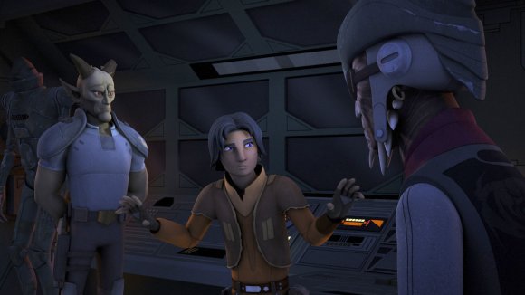 Ezra intenta mediar entre Hondo y Vizago